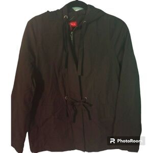 ✨NWT Marina hidden zipper drawstring waist hooded jacket